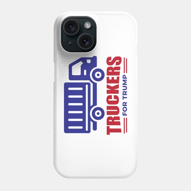 Truckers For Trump Phone Case by CreativeSage