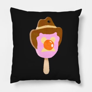 Bubble O Bill (orange) Pillow