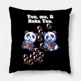 You, me & Boba Tea. Pillow