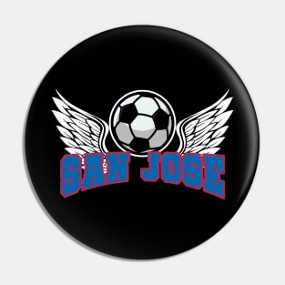 San Jose Soccer Pin