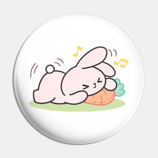 Loppi Tokki, Cute Bunny Happy Snuggle Pin