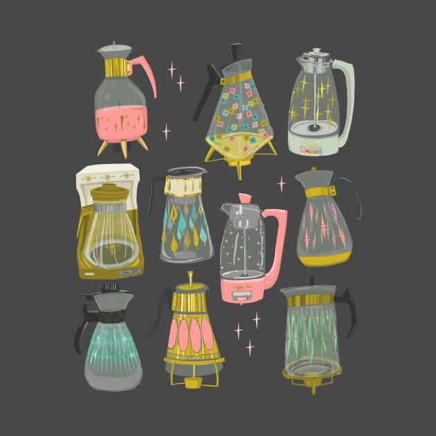 Vintage Coffee Pots by jenblove