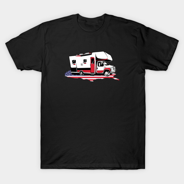 Discover RV Camper Van Motorhome Caravan - Rv Camper - T-Shirt