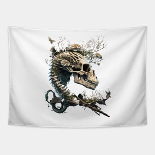 Dinosaur Skull Tapestry