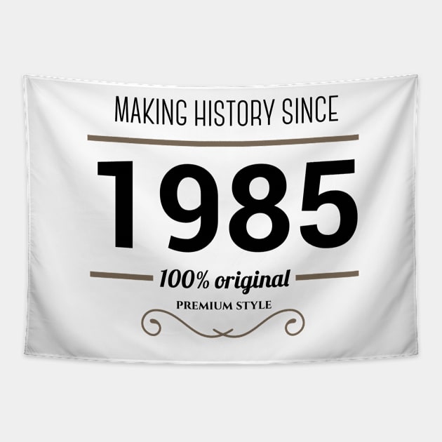 Making history since 1985 Tapestry by JJFarquitectos