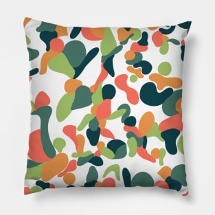 Wobbly shapes Pillow