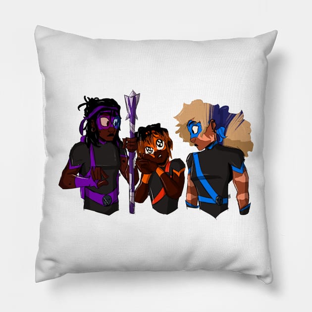 Silly Turtle Guys Pillow by TheMothmann7