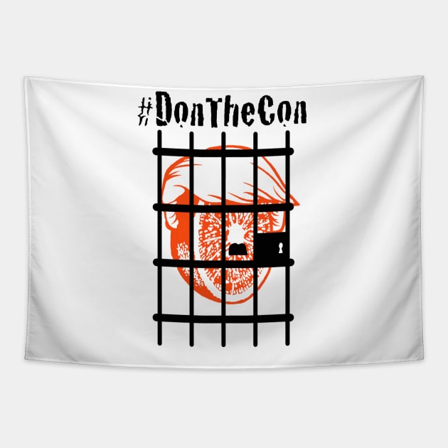 Don the Con - Front Tapestry by SubversiveWare