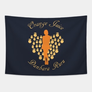 Danbara Ruru's Orange Juice Tapestry