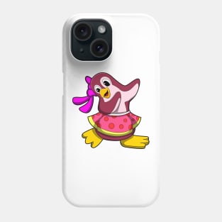 Penguin at Dance with Skirt Phone Case