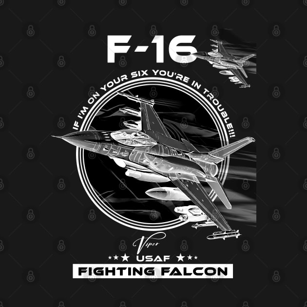 F16 Fighting Falcon Viper Fighterjet by aeroloversclothing