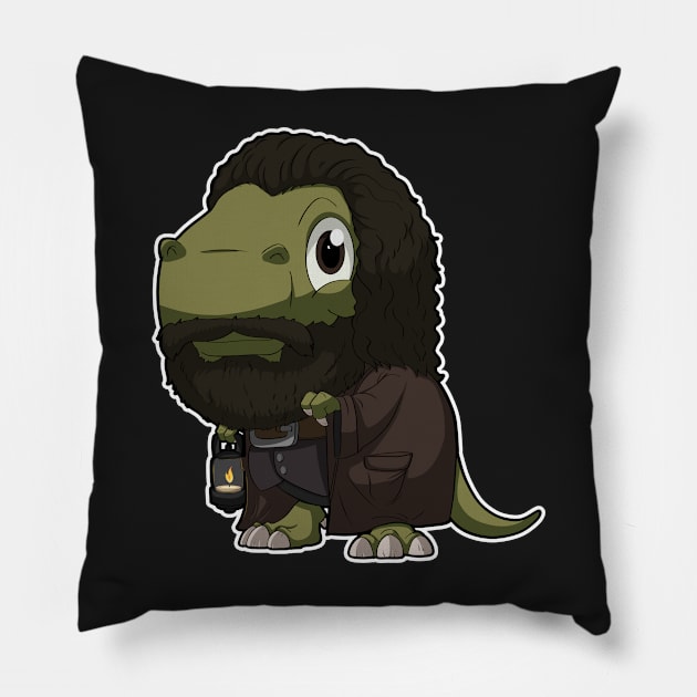 Dino guardian Pillow by DinoTropolis
