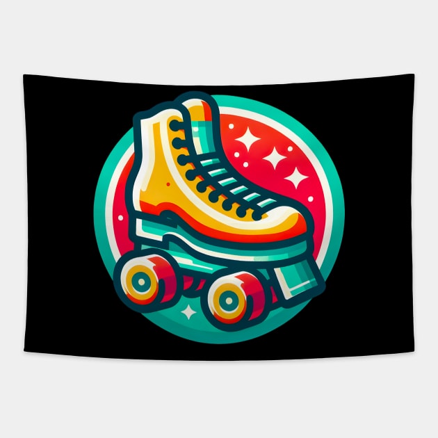 Roller Derby Tapestry by Moniato