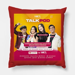 TALK POD LOVE LANGUANGE Pillow