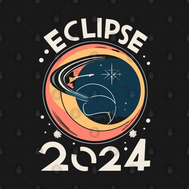 eclipse 2024 by vaporgraphic