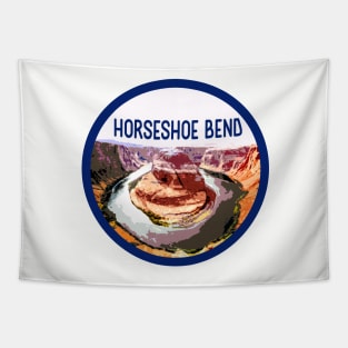 Horseshoe Bend Decal Tapestry