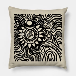 Psychedelic Art Pillow