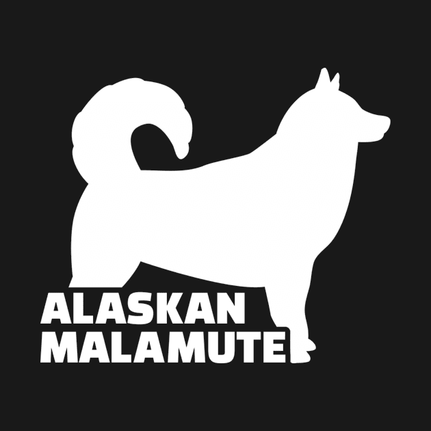 Alaskan malamute by Designzz