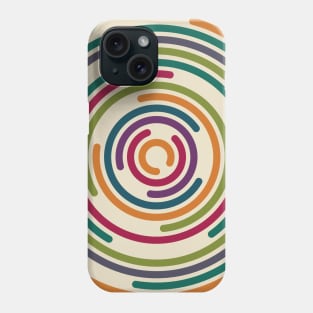 Rainbow circular Phone Case