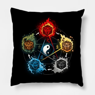 Dice Elements Pillow