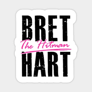 Bret Hart Pink Magnet