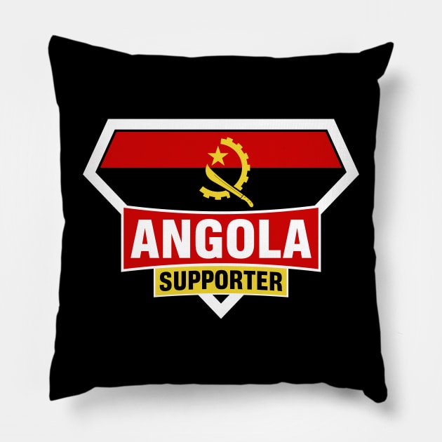 Angola Super Flag Supporter Pillow by ASUPERSTORE