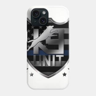 K-9 Unit  Badge -Police Dog Unit - Malinois Phone Case