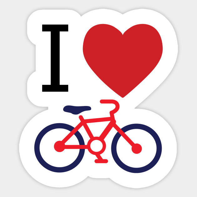 I Love Bike I Love Bike Sticker Teepublic Bicistickers offers the highest quality bike name stickers with name flag decals to individual cyclists, teams and other sports people get your bike name stickers with flag. teepublic