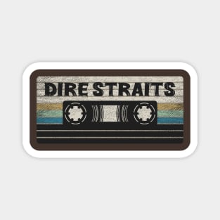 Dire Straits Mix Tape Magnet