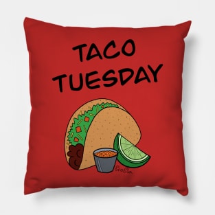 Taco Tuesday Pillow