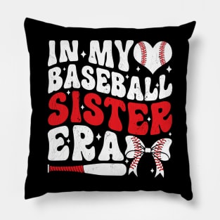 In My Baseball Sister Era Pillow