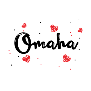 Omaha City Gifts for Nebraska Lovers T-Shirt