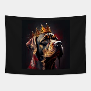 The Dog King Tapestry