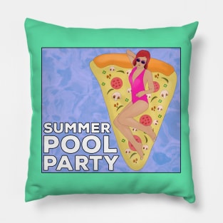 Summer Pool Party Pillow