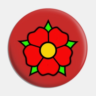 Tudor Rose Pin