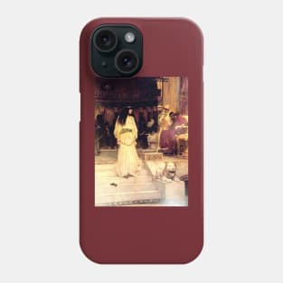 Marianne Leaving the Judgement Seat of Herod - John William Waterhouse Phone Case