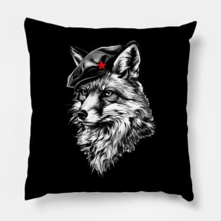 Comrade Fox - Hunt Saboteur Pillow