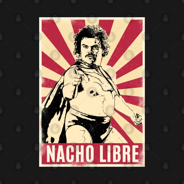 Retro Vintage Nacho Libre by Play And Create