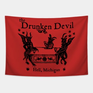 drunken devil bar Tapestry