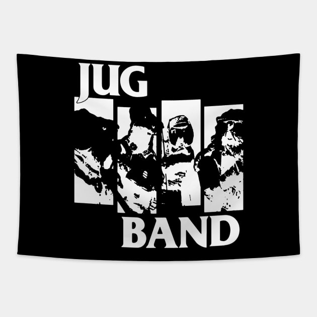 Coming up next... The Black Jug Flag Band! Tapestry by ModernPop