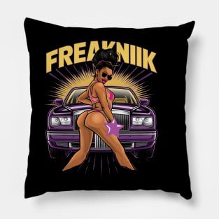 freaknik atlanta urban vibes Pillow