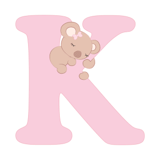 K - pink - koala T-Shirt