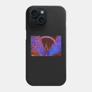 London Eye at night Phone Case