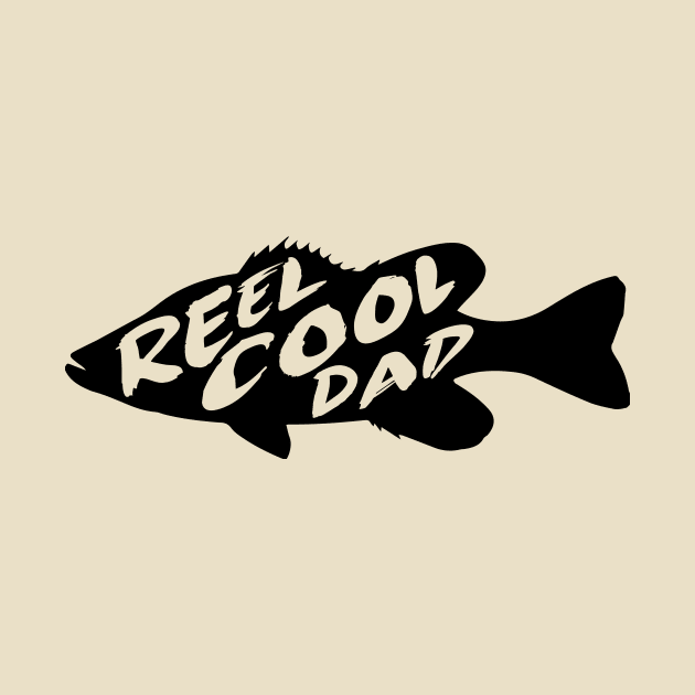 Reel Cool Dad Fishing Father Gift by HeyListen