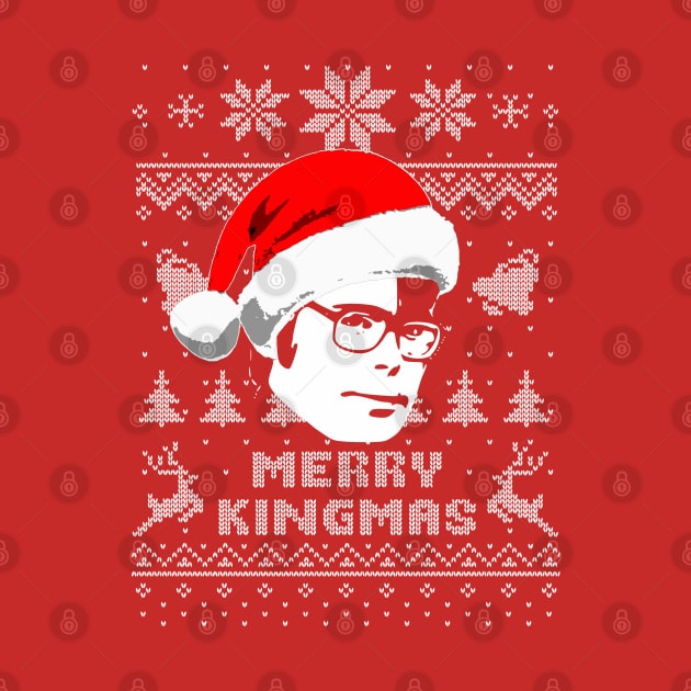 Stephen King Merry Kingmas by Nerd_art