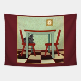 Kitchen Cat Tapestry