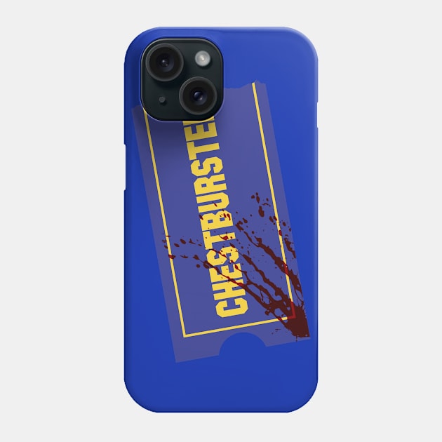 Blockbuster Chestburster Phone Case by DemShirtsTho