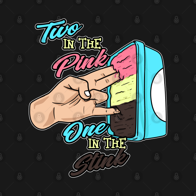 Two in the pink One in the stink Design Two In The Pink One In The Stink Hoodie TeePublic