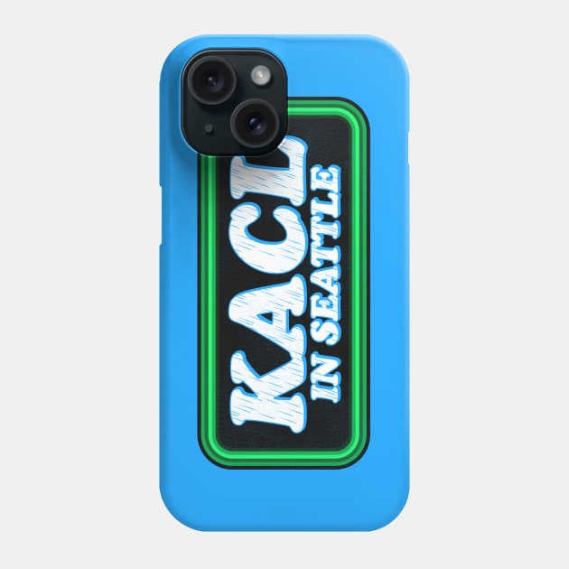 KACL in Seattle Phone Case by darklordpug