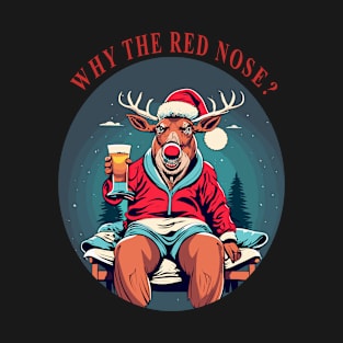 Why the Red Nose? Rudolf's Secret T-Shirt